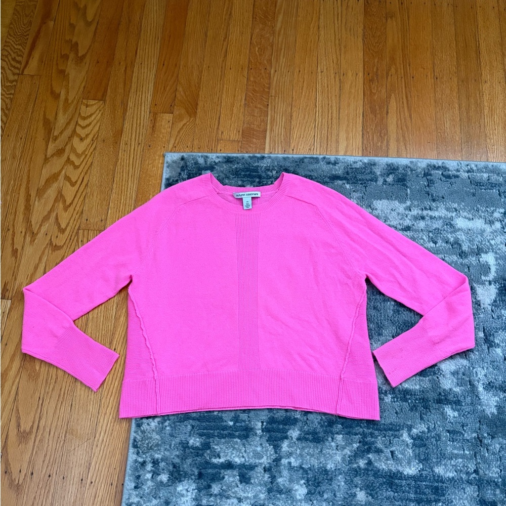 Autumn Cashmere Cropped Sweater, Women’s XS